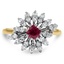 Retro Ruby Vintage Ring
