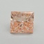 2.55 Ct. Fancy Intense Pink Princess Lab Grown Diamond