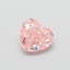 1.98 Ct. Fancy Intense  Pink Heart Lab Grown Diamond