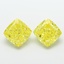 4.05 Ct. Fancy Intense  Yellow Cushion Lab Grown Diamond