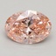 2.70 Ct. Fancy Intense Pink Oval Lab Grown Diamond
