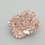 1.06 Ct. Fancy Vivid Pink Cushion Lab Grown Diamond