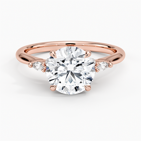 14K Rose Gold Nadia Perfect Fit Diamond Ring