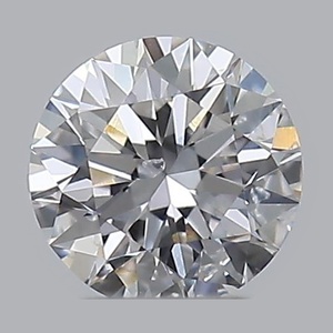 Round diamond — real photo