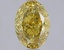 1.59 Ct. Fancy Vivid Yellow Yellow Oval Lab Grown Diamond