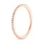 14K Rose Gold Whisper Eternity Diamond Ring (1/4 ct. tw.), smallside view