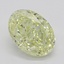 1.02 Ct. Fancy Light Yellow Oval Diamond