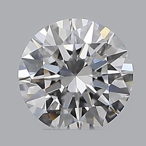 Round diamond — real photo