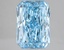 3.06 Ct. Fancy Vivid Blue Radiant Lab Grown Diamond