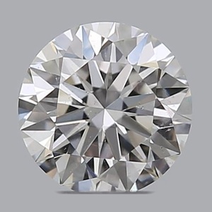 Round diamond — real photo