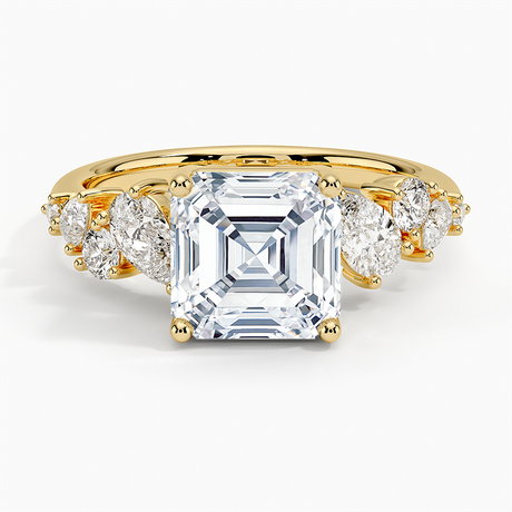 Olivetta Tapered Diamond Ring