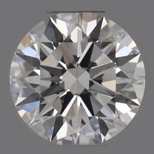 Round diamond — real photo