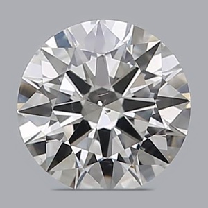 Round diamond — real photo