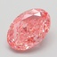 2.09 Ct. Fancy Vivid Pink Oval Lab Grown Diamond