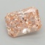 1.51 Ct. Fancy Vivid Pink Radiant Lab Grown Diamond