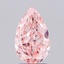 2.05 Ct. Fancy Vivid Pink Pear Lab Grown Diamond