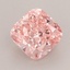 1.36 Ct. Fancy Vivid Pink Cushion Lab Grown Diamond