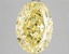 5.01 Ct. Fancy Vivid Yellow Oval Lab Grown Diamond