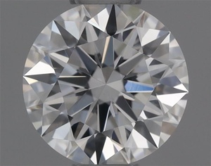 Round diamond — real photo