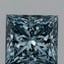 2.02 Ct. Fancy Vivid Blue Princess Lab Grown Diamond