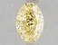 1.49 Ct. Fancy Vivid Yellow Oval Lab Grown Diamond