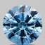 1.92 Ct. Fancy Vivid  Blue Round Lab Grown Diamond
