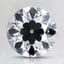2.06 Ct., J Color, Old European Cut Diamond