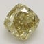 1.02 Ct. Fancy Deep Brownish Yellow Cushion Diamond