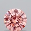 0.62 Ct. Fancy Intense Pink Round Lab Grown Diamond