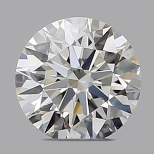 Round diamond — real photo