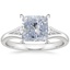 Platinum Lena Diamond Ring, smalltop view