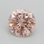 1.40 Ct. Fancy Intense Pink Round Lab Grown Diamond