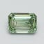 0.72 Ct. Fancy Vivid Pacific Green Emerald Lab Grown Diamond