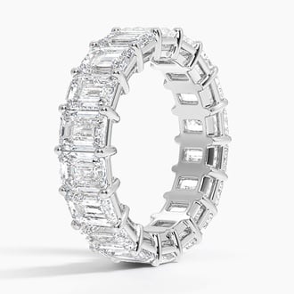 Emerald Eternity Diamond Ring (7 ct. tw.)