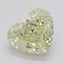 4.02 Ct. Fancy Light Yellow Heart Diamond
