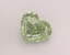 1.39 Ct. Fancy Vivid  Green Heart Lab Grown Diamond