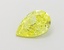 1.01 Ct. Fancy Vivid  Yellow Pear Lab Grown Diamond