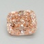 2.16 Ct. Fancy Vivid Pink Cushion Lab Grown Diamond