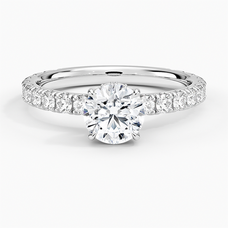 Grand Perfect Fit Three-Quarter Diamond Ring