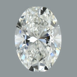 Oval diamond — real photo