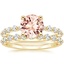 18KY Morganite Marseille Diamond Bridal Set (1/2 ct. tw.), smalltop view