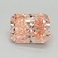 1.01 Ct. Fancy Vivid Pink Radiant Lab Grown Diamond