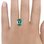 13.8x10.7mm Unheated Teal Oval Tourmaline, smalladditional view 1