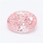 1.27 Ct. Fancy Vivid Pink Oval Lab Grown Diamond