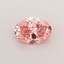 0.38 Ct. Fancy Intense  Pink Oval Lab Grown Diamond