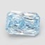 2.04 Ct. Fancy Vivid Blue Radiant Lab Grown Diamond