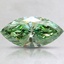 1.50 Ct. Fancy Vivid Pacific Green Marquise Lab Grown Diamond