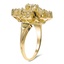 The Attica Ring, smalltop view on a hand