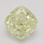 2.01 Ct. Fancy Light Yellow Cushion Diamond