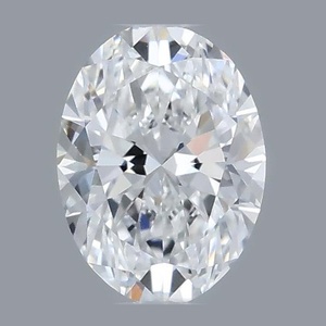 Oval diamond — real photo